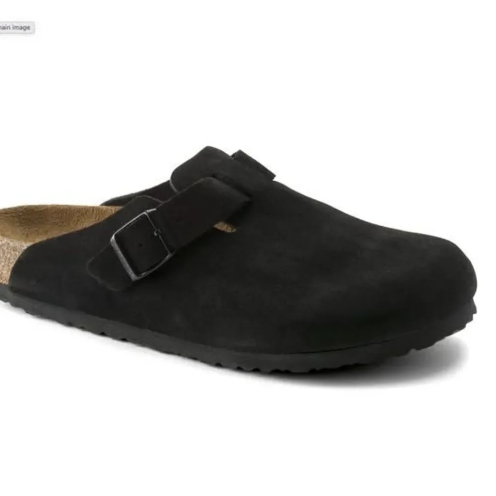 NEW Birkenstock Boston Suede Clogs Size 43